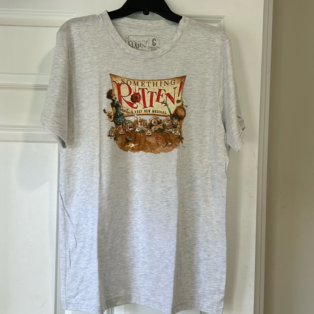 Broadway show t-shirt from Something Rotten
